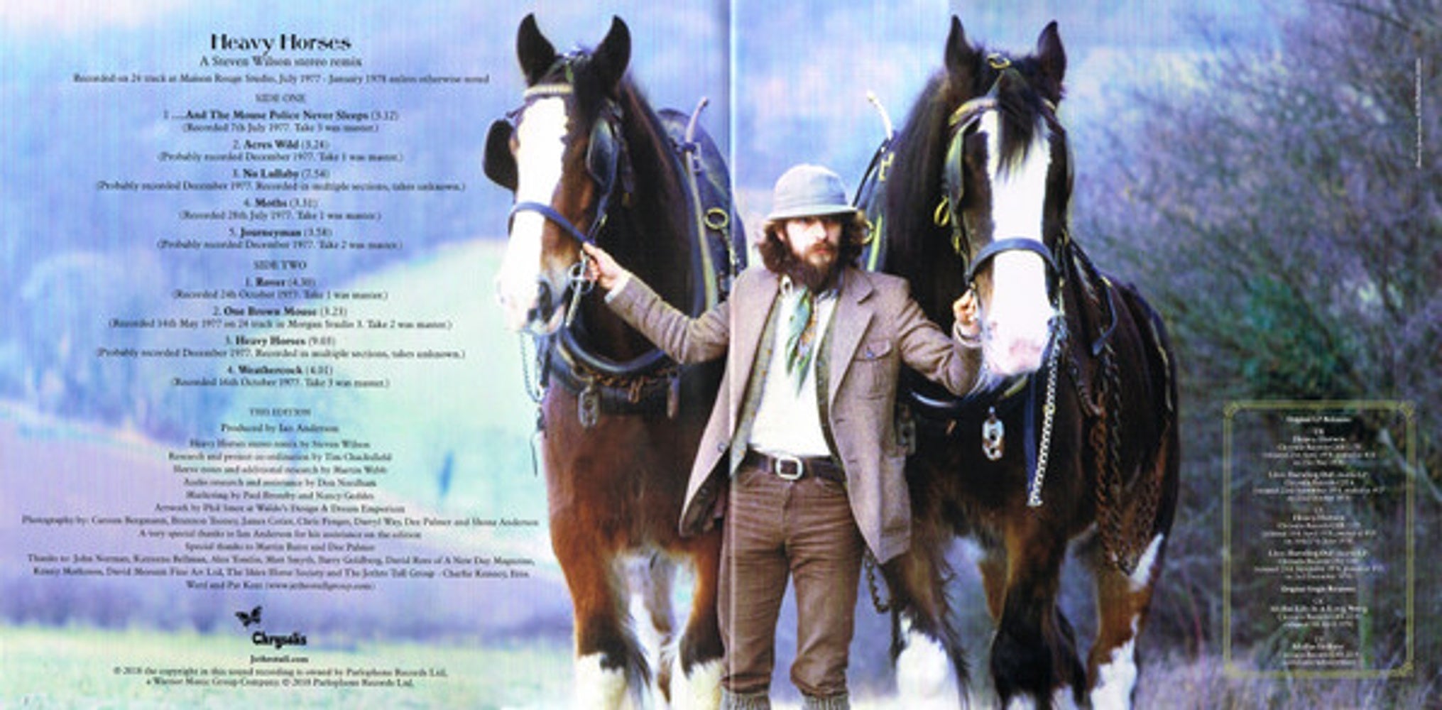 Jethro Tull – Heavy Horses (LP Vinyl) Vinyl Record