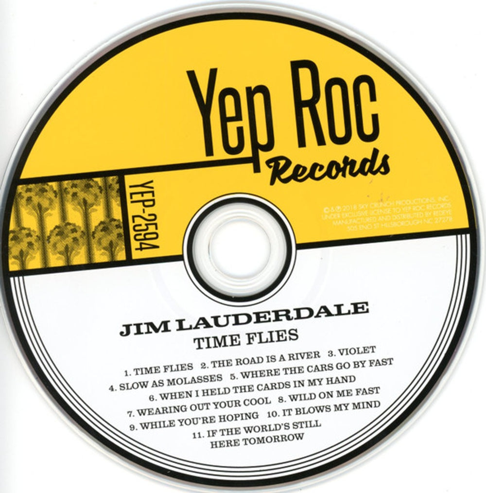 Jim Lauderdale – Time Flies Music CD
