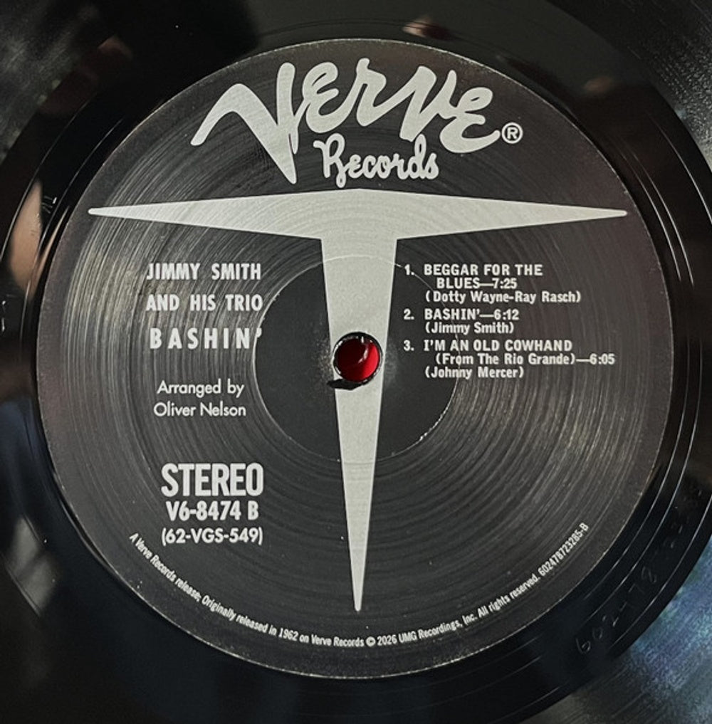Jimmy Smith – Bashin: Unpredicable Jimmy Smith (LP Vinyl) Vinyl Record