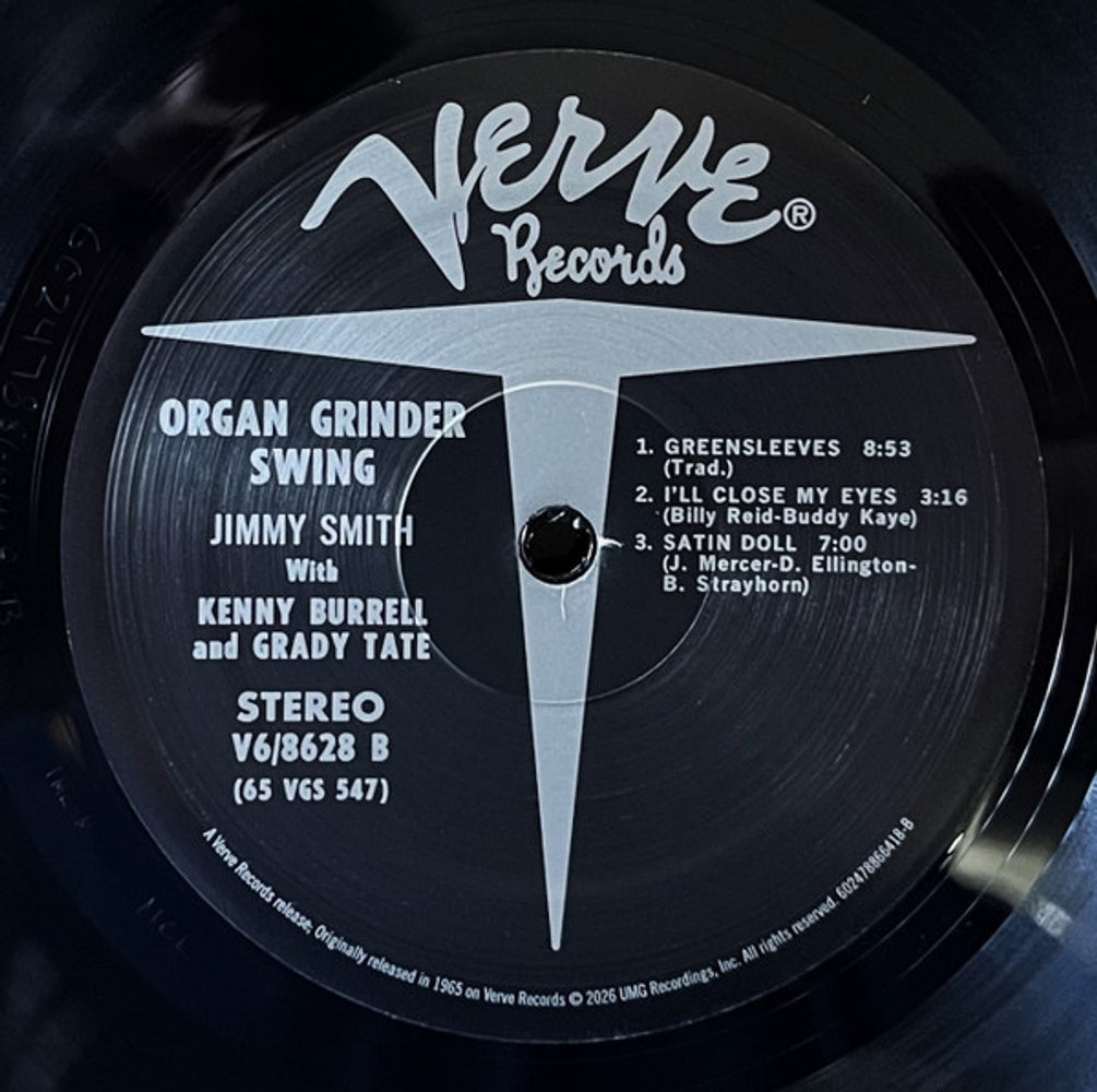 Jimmy Smith – Organ Grinder Swing (LP Vinyl) Vinyl Record