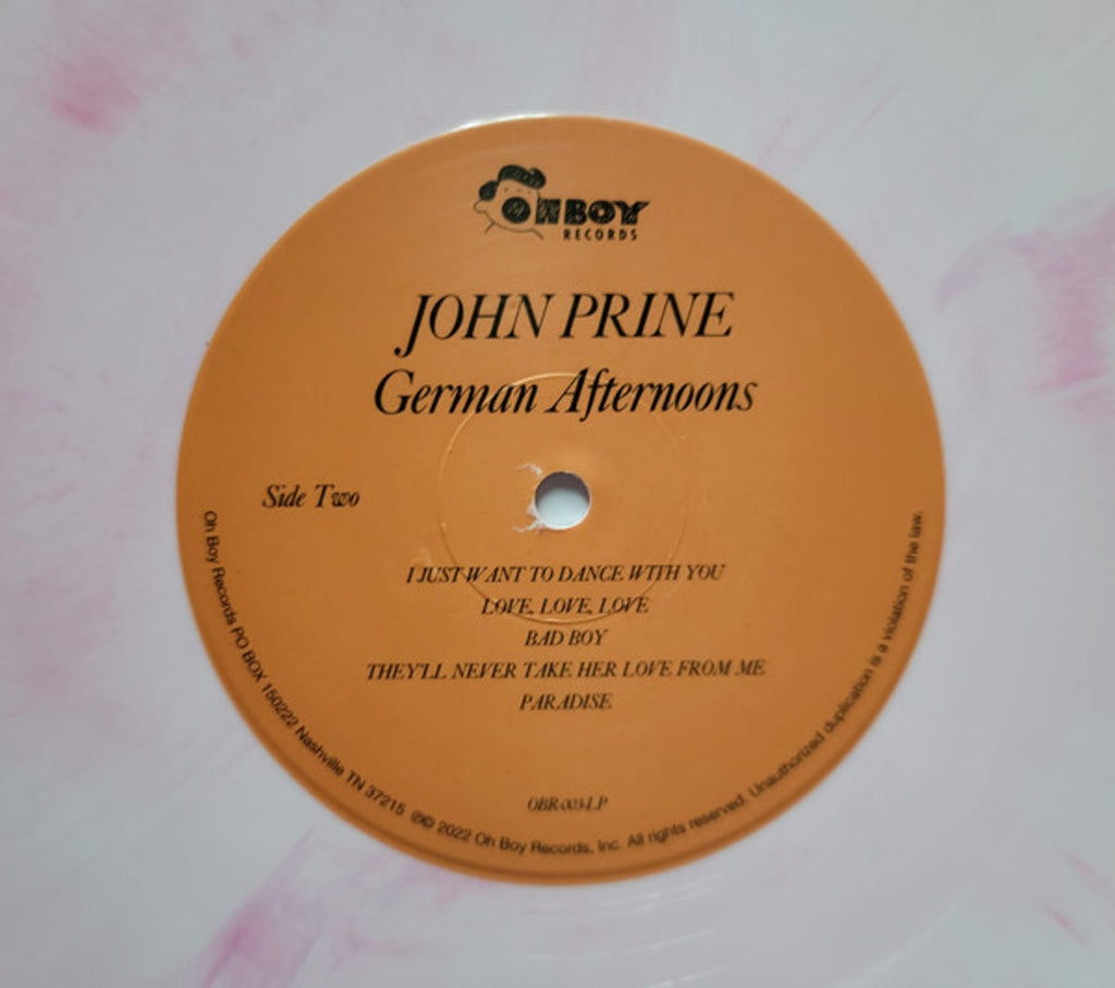 John Prine – German Afternoons (LP Vinyl) Vinyl Record
