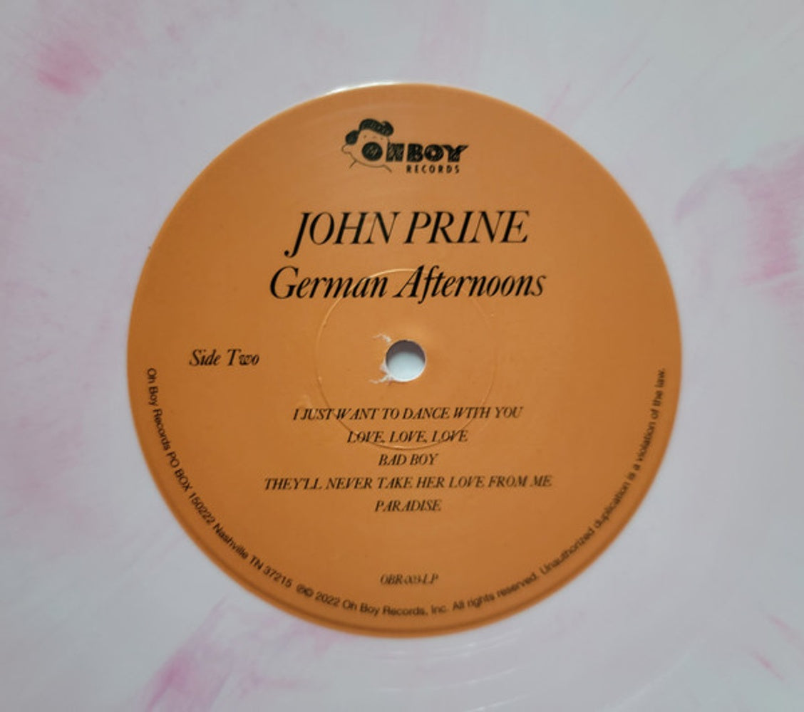 John Prine – German Afternoons (LP Vinyl) Vinyl Record