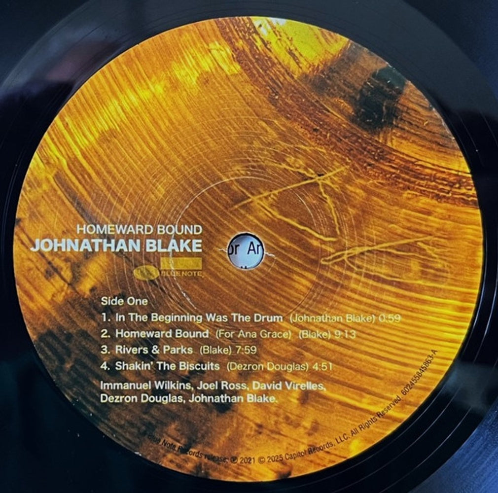Jonathan Blake – Homeward Bound (LP Vinyl) Vinyl Record