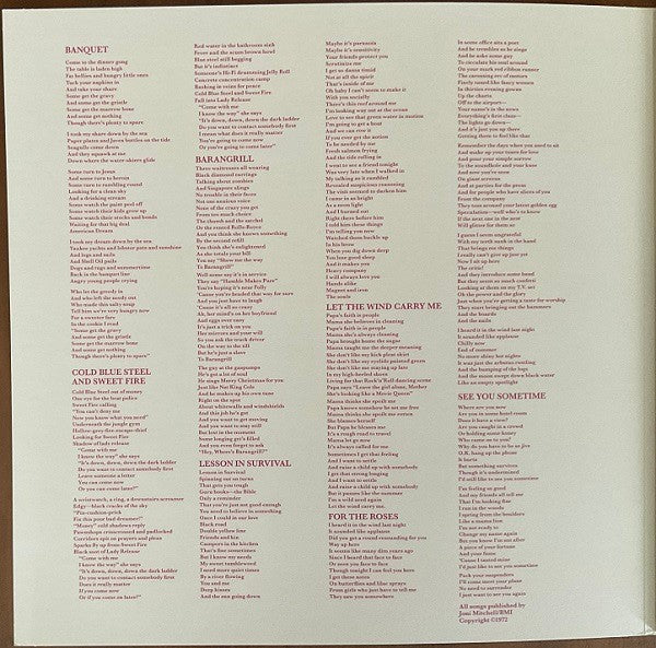 Joni Mitchell – The Asylum Albums 1972-1975 (5-LP Vinyl) Vinyl Record
