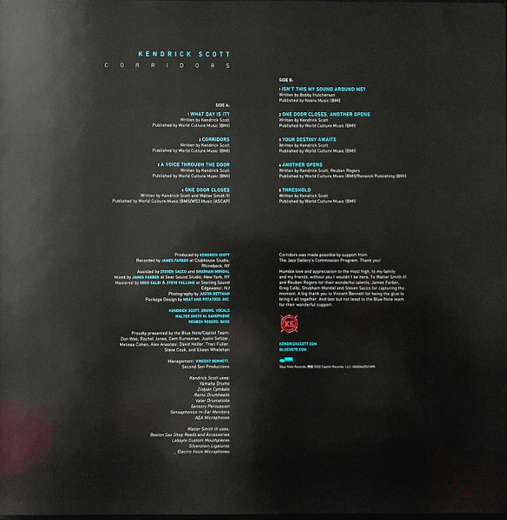 Kendrick Scott – Corridors (LP Vinyl) Vinyl Record