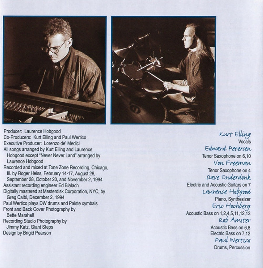 Kurt Elling – Close Your Eyes Music CD