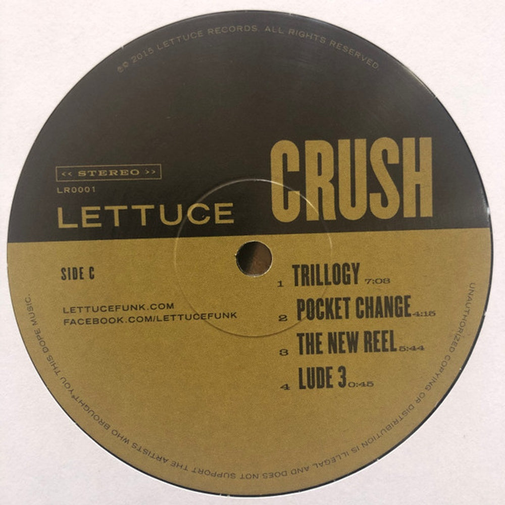 Lettuce – Crush (2-LP Vinyl) Vinyl Record