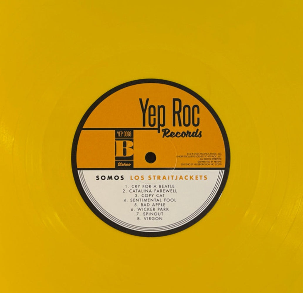 Los Straitjackets – Somos Los Straitjackets (LP Yellow Vinyl) Vinyl Record