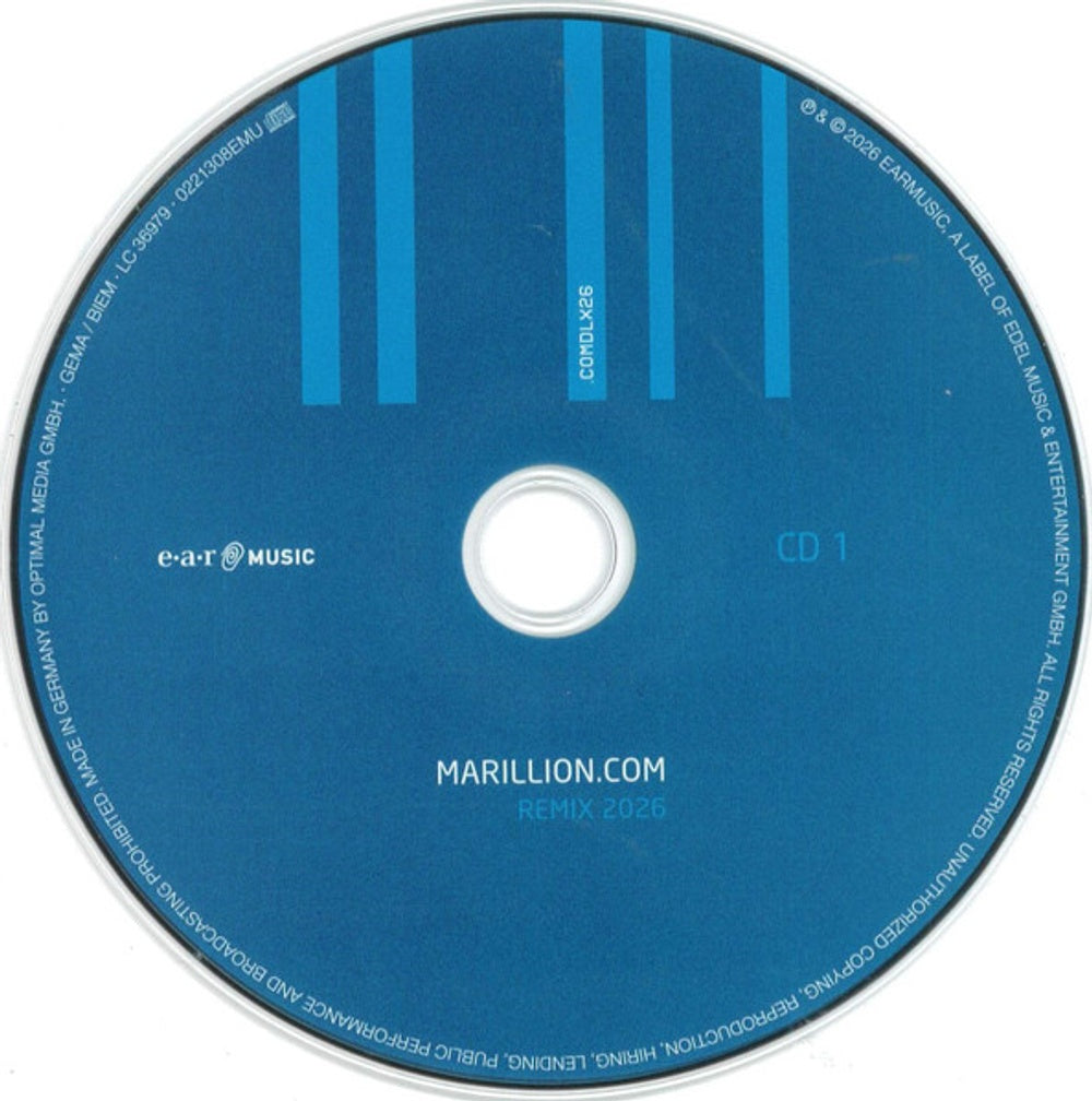 Marillion – Marillion.com (3-CD + Blu-ray) Music CD