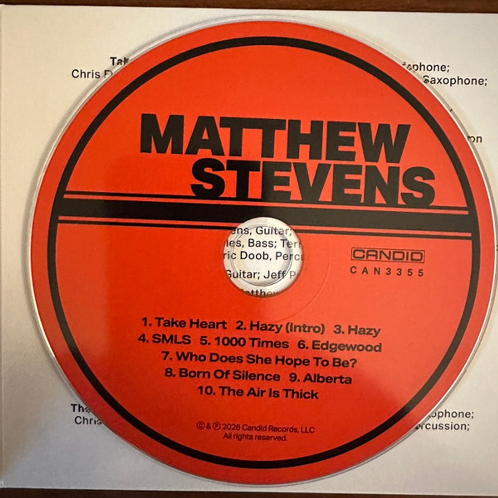 Matthew Stevens – Matthew Stevens Music CD
