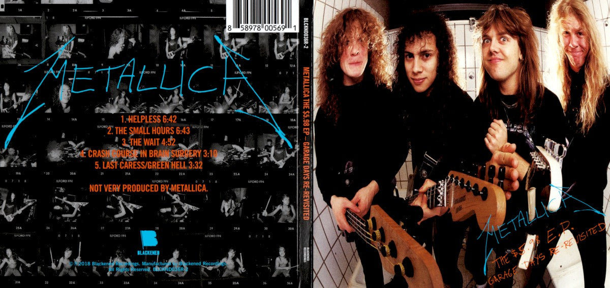 Metallica – $5.98 EP - Garage Days Re-Revisited Music CD