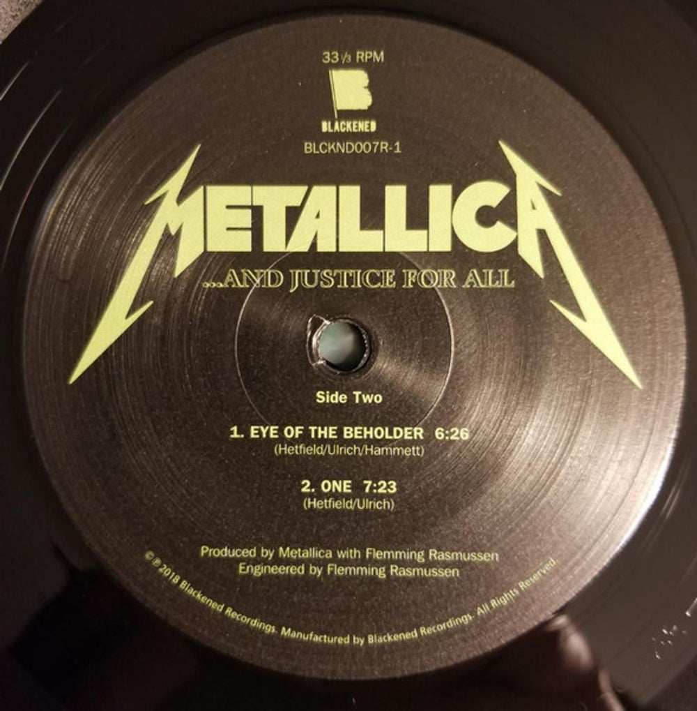 Metallica – ...And Justice For All: Remastered (2-LP Vinyl) Vinyl Record