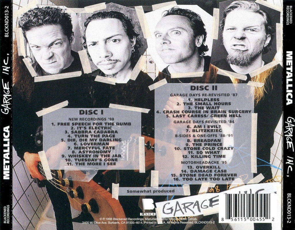 Metallica – Garage Inc. (2-CD)