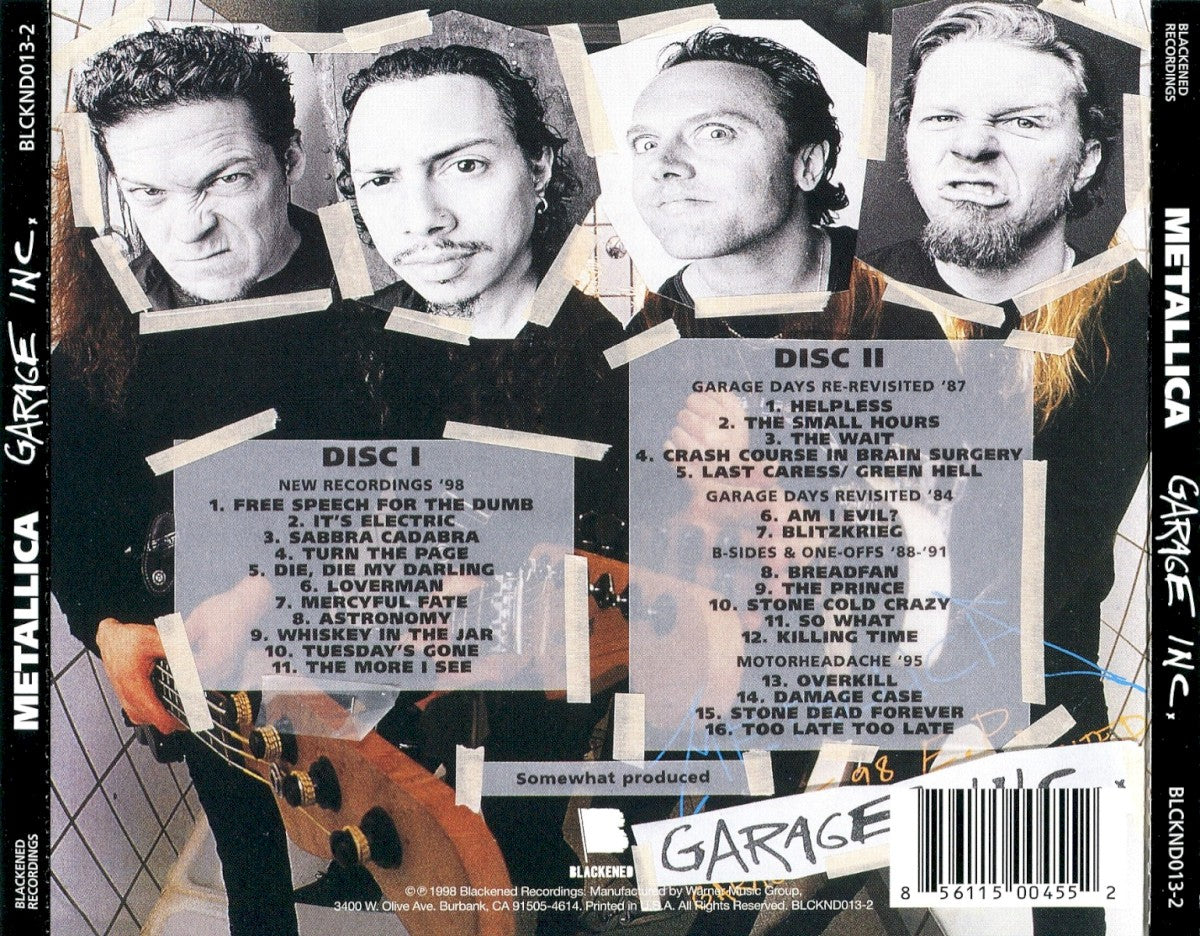 Metallica – Garage Inc. (2-CD)
