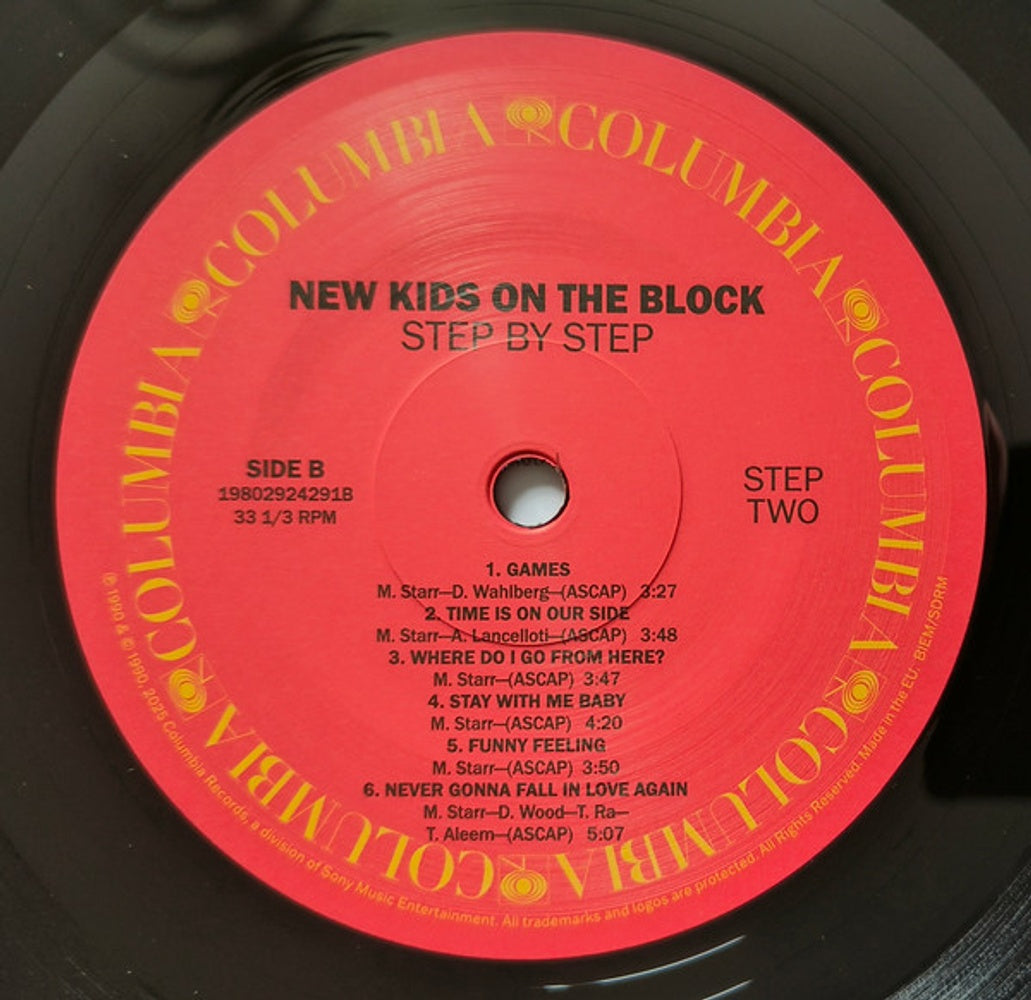 New Kids On The Block – Step By Step (LP Vinyl) Vinyl Record