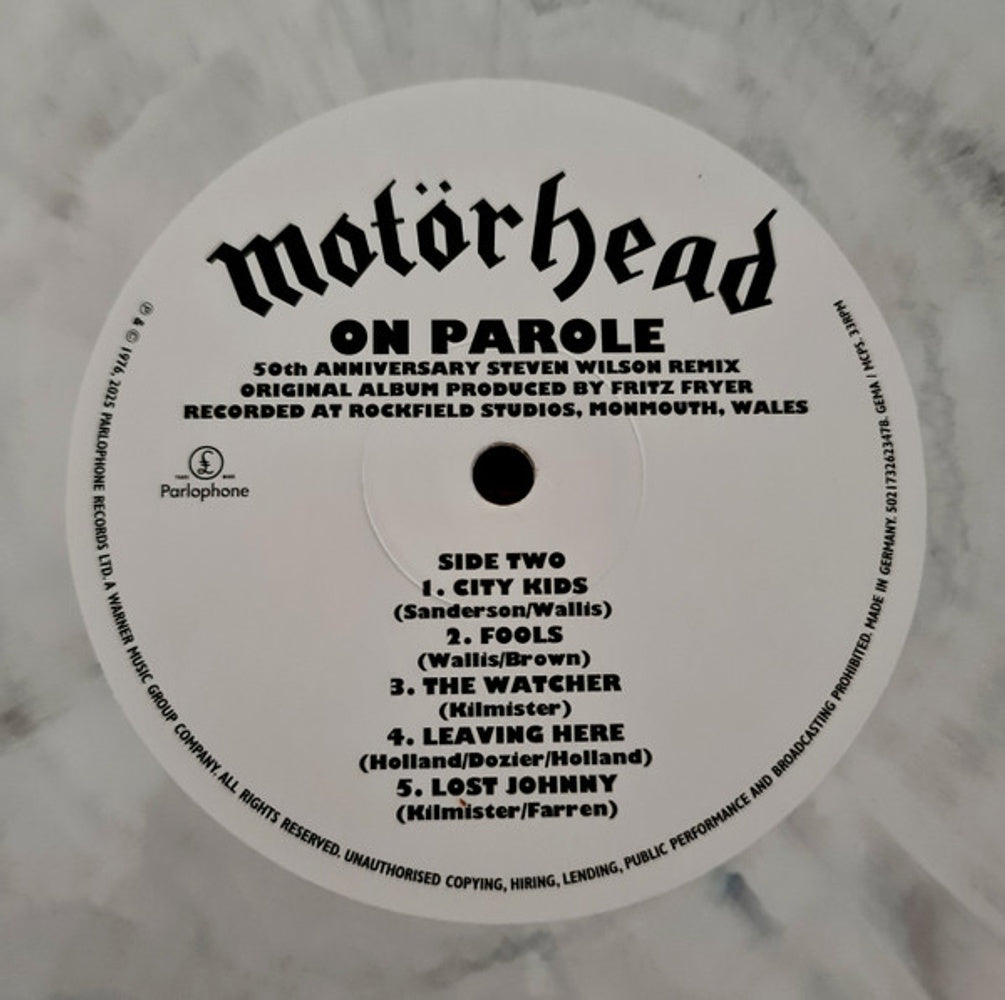 Motörhead - On Parole Steve Wilson Remix (LP Vinyl) Vinyl Record