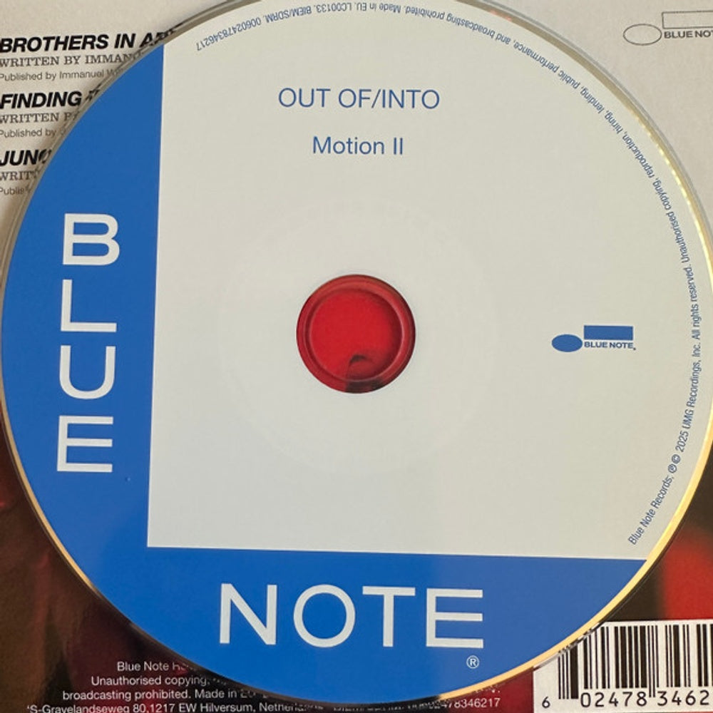 Out Of / Into – Motion II Music CD