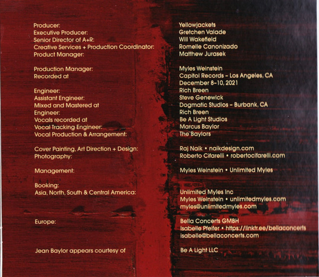 Yellowjackets - Parallel Motion Music CD
