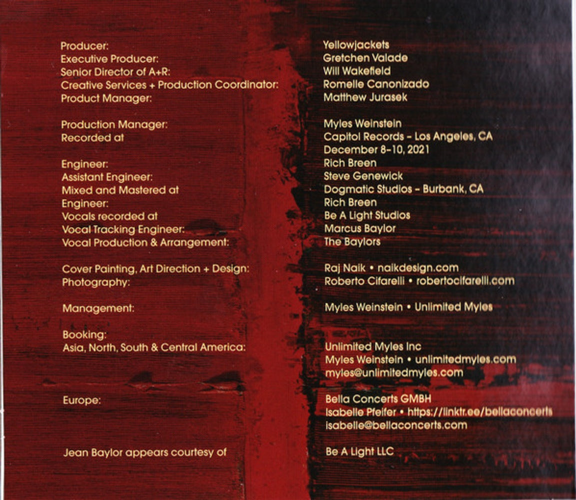 Yellowjackets - Parallel Motion Music CD
