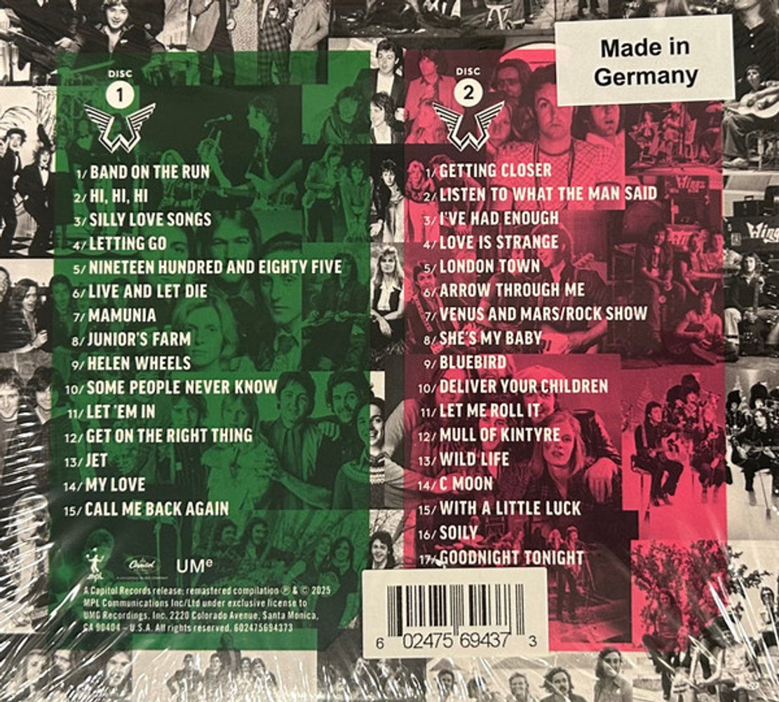 Paul McCartney And Wings – Wings (2-CD) Music CD