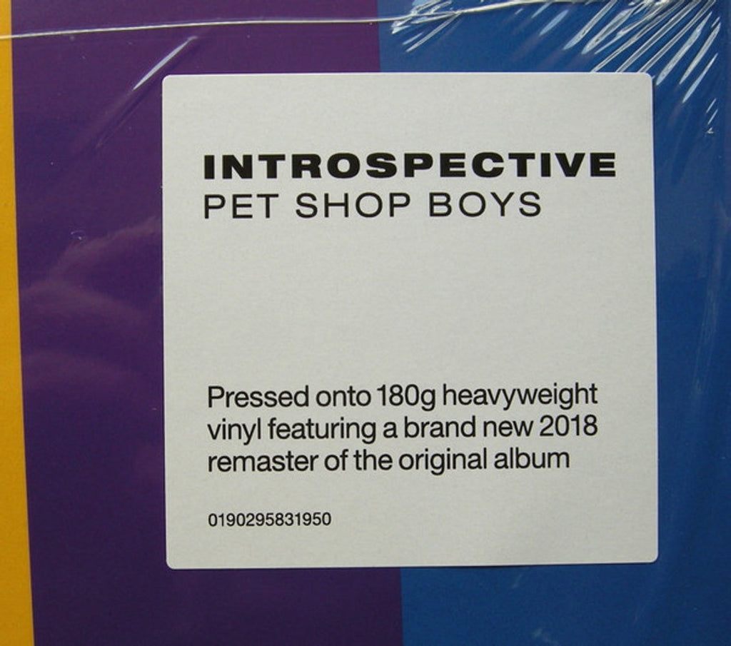 Pet Shop Boys – Introspective (LP Vinyl) Vinyl Record