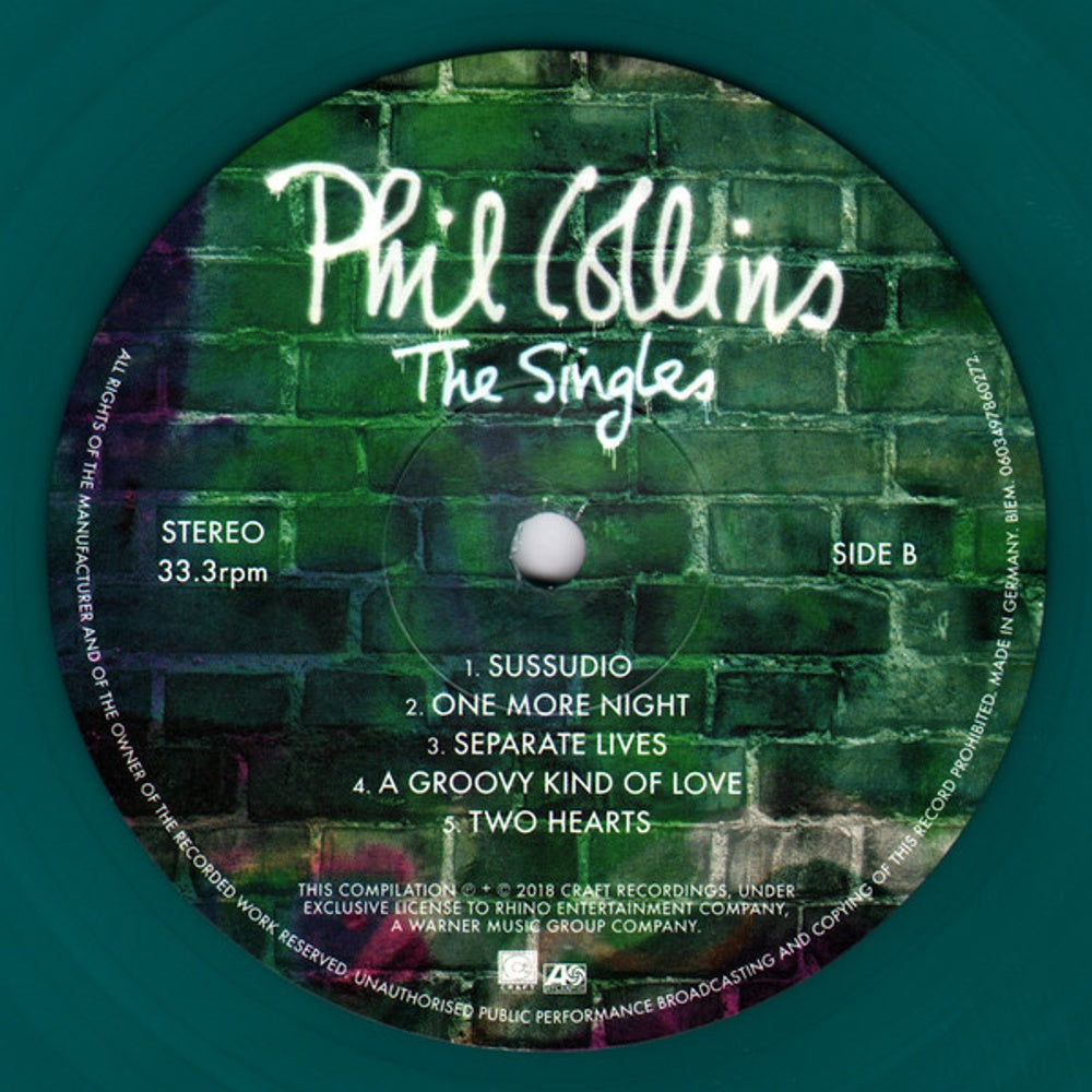 Phil Collins – Singles (2-LP Vinyl) Vinyl Record