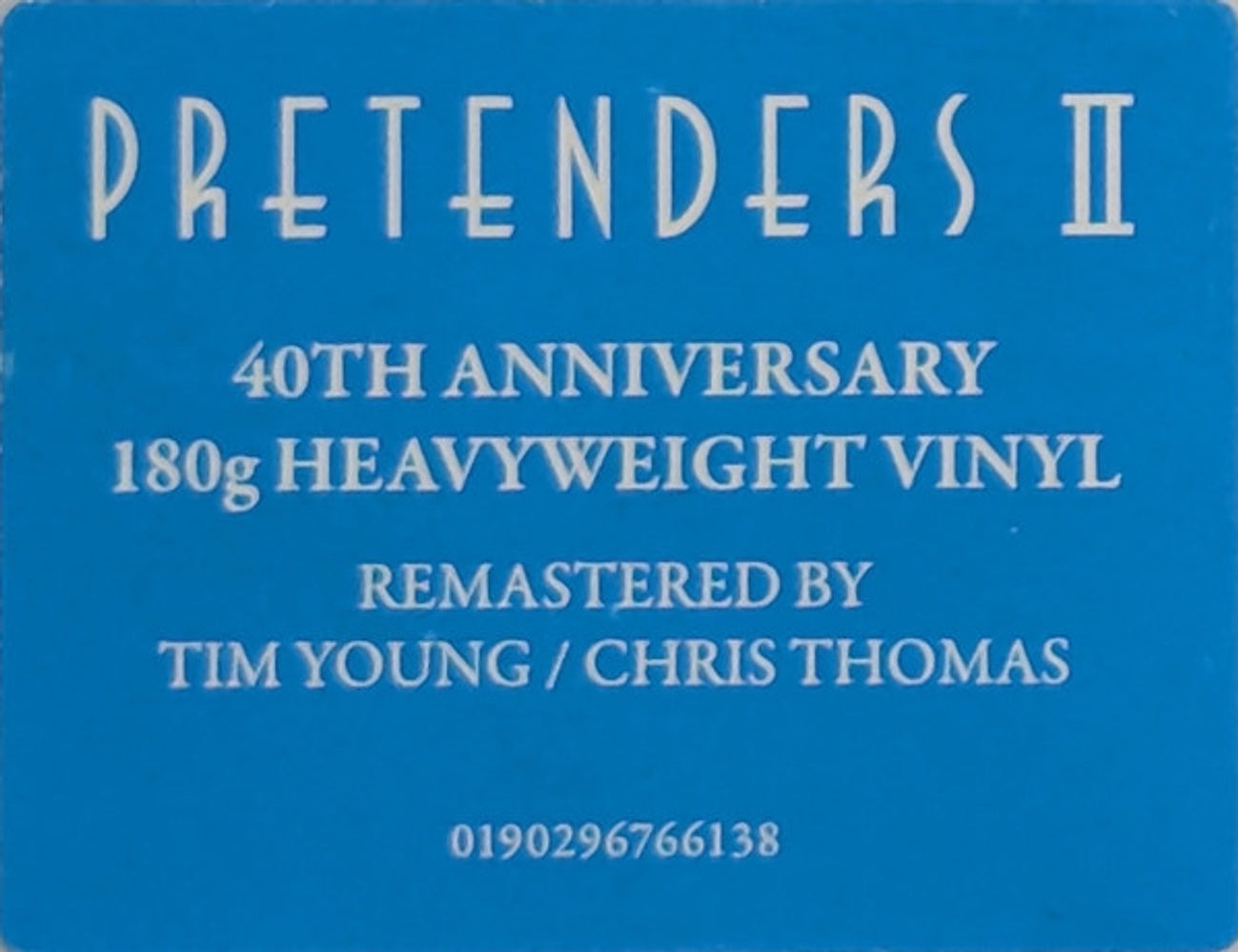Pretenders – Pretenders II (LP Vinyl) Vinyl Record