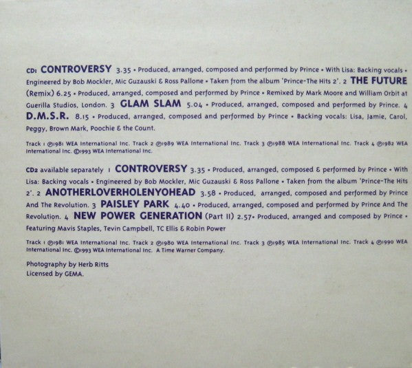 Prince – Controversy (LP Vinyl) Vinyl Record