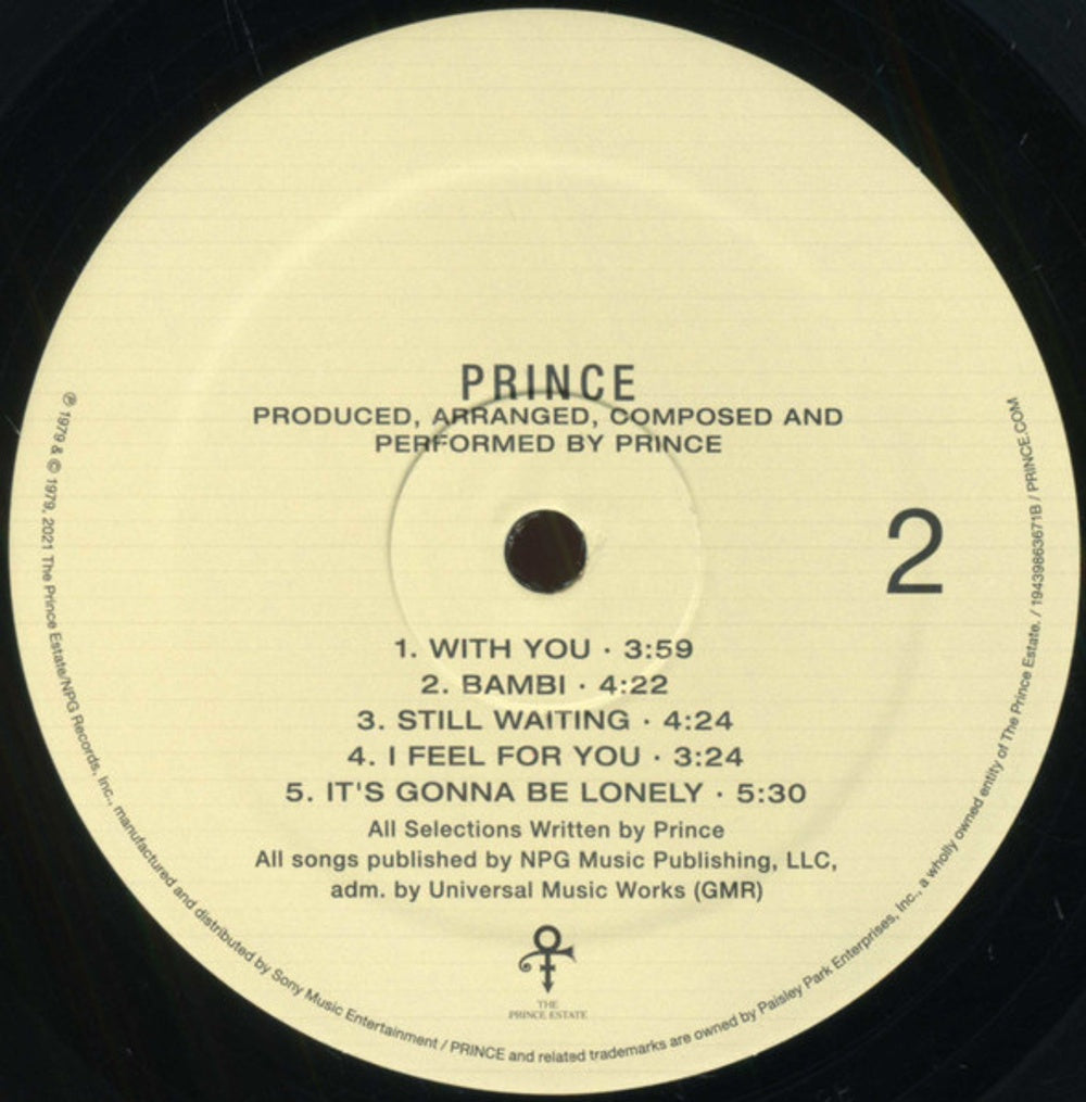 Prince – Prince (LP Vinyl) Vinyl Record