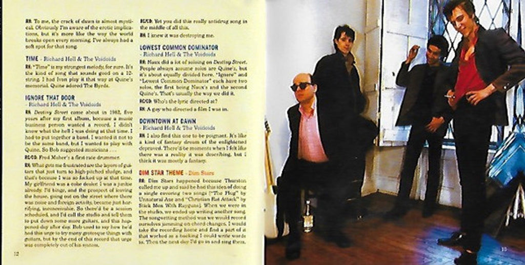 Richard Hell – Spurts: The Richard Hell Story Music CD