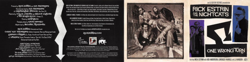 Rick Estrin & The Nightcats – One Wrong Turn Music CD