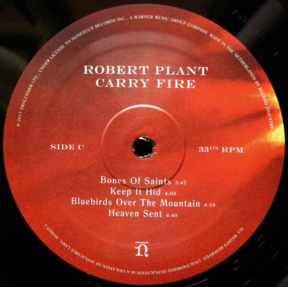 Robert Plant – Carry Fire (2-LP Vinyl) Vinyl Record