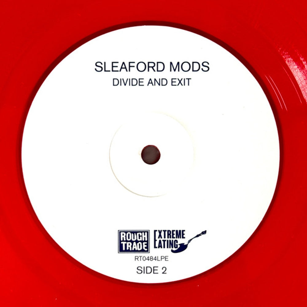 Sleaford Mods – Divide And Exit (2-LP Red Vinyl) Vinyl Record