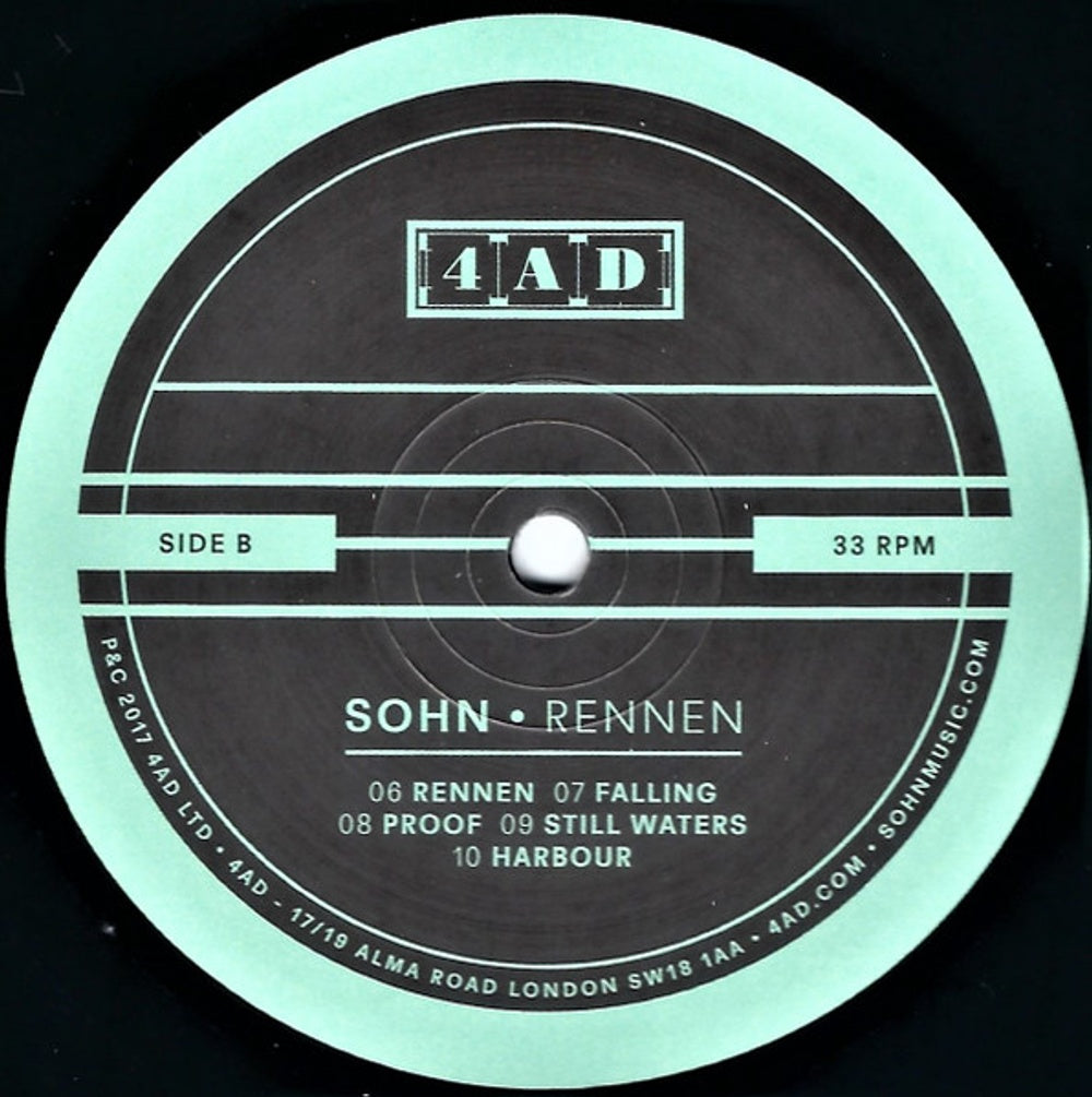 Sohn – Rennen (LP Vinyl) Vinyl Record