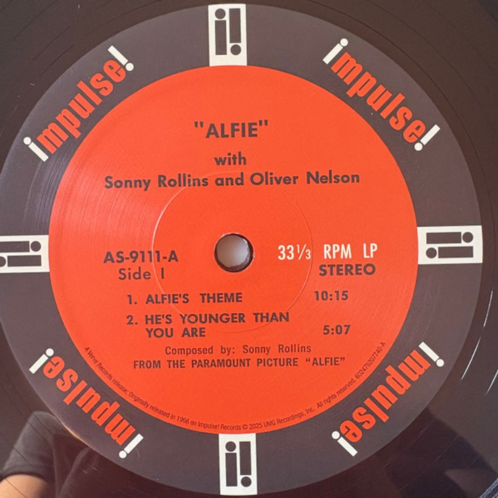 Sonny Rollins – Alfie (LP Vinyl) Vinyl Record