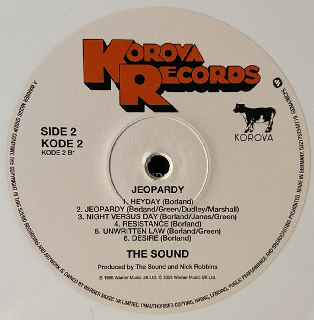 Sound – Jeopardy (LP Vinyl) Vinyl Record