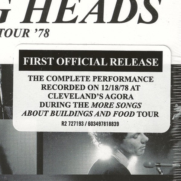 Talking Heads – Live On Tour '78 Music CD