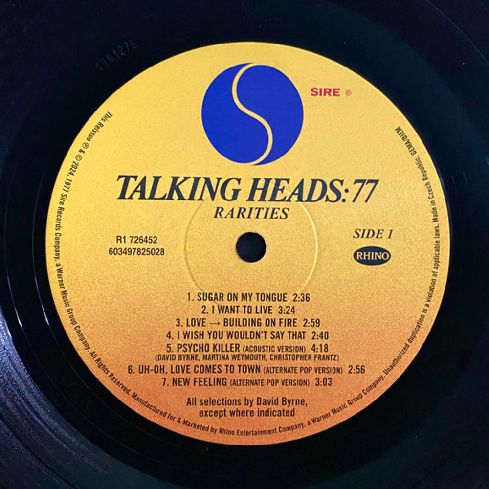 Talking Heads – Talking Heads: 77 (2-LP Vinyl) Vinyl Record