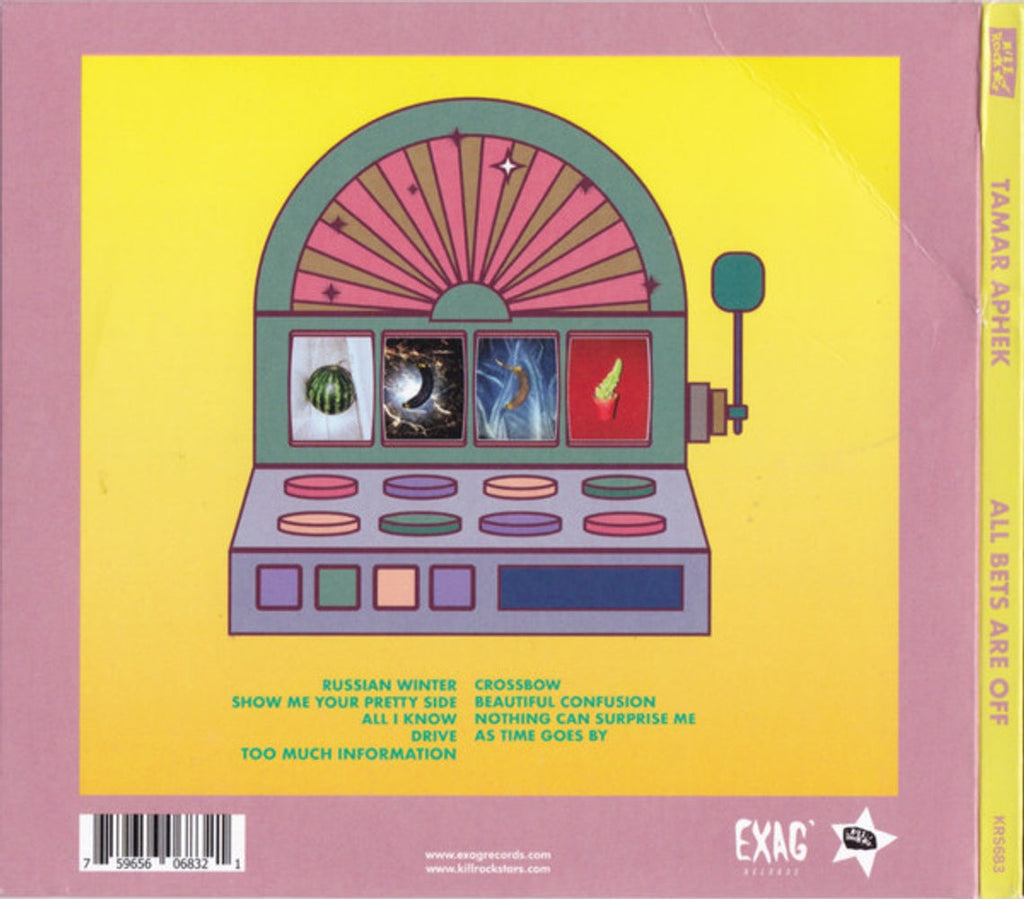 Tamar Aphek – All Bets Are Off Music CD
