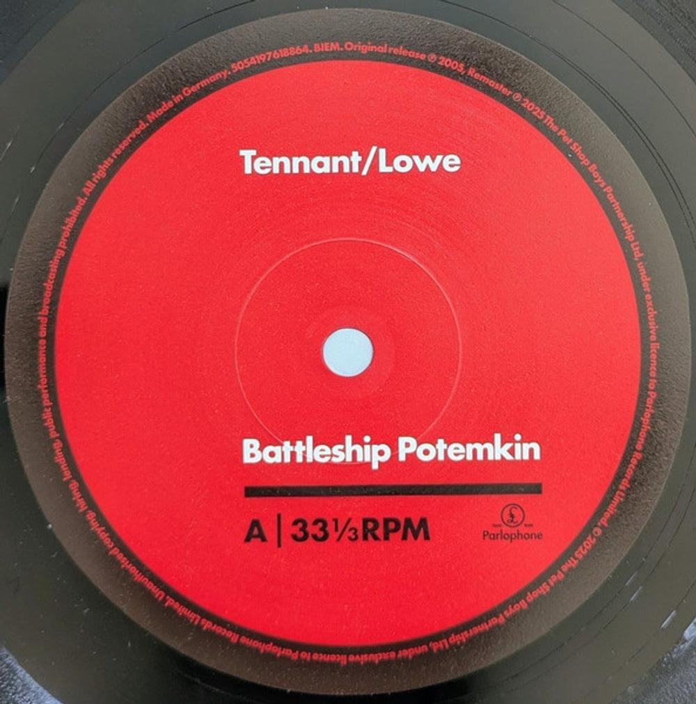 Tennant / Lowe – Battleship Potemkin (2-LP Vinyl) Vinyl Record