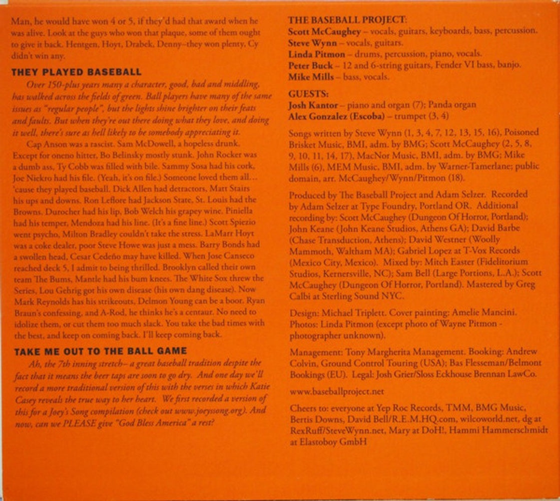 The Baseball Project – 3rd Music CD