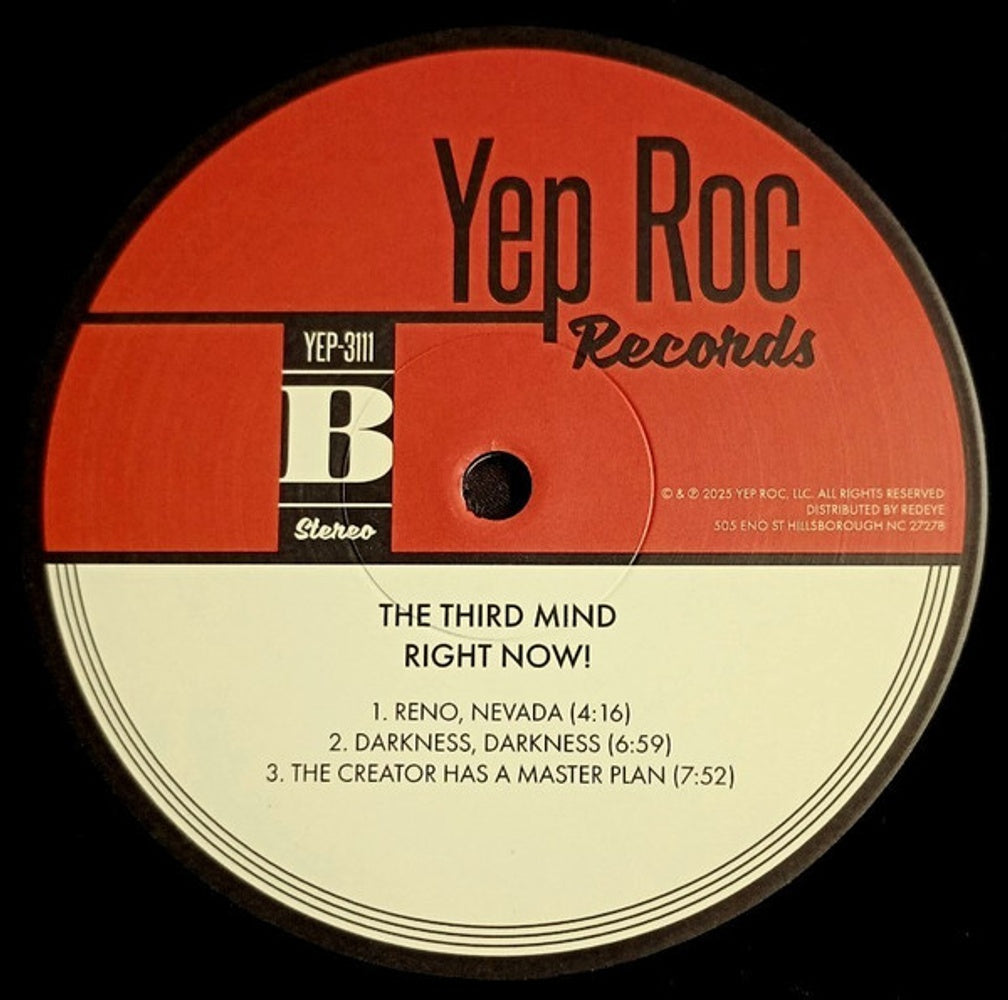 The Third Mind – Right Now (LP Vinyl) Vinyl Record