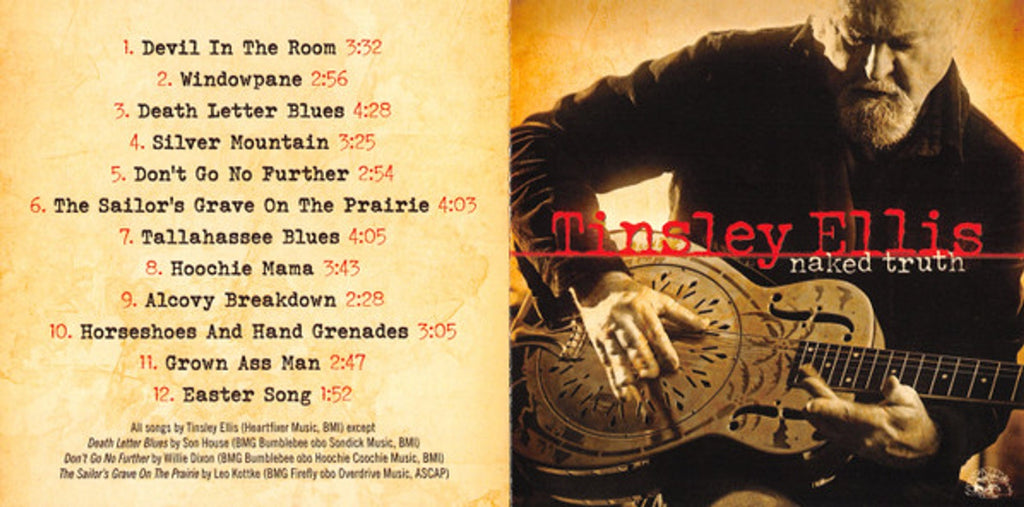 Tinsley Ellis – Naked Truth Music CD