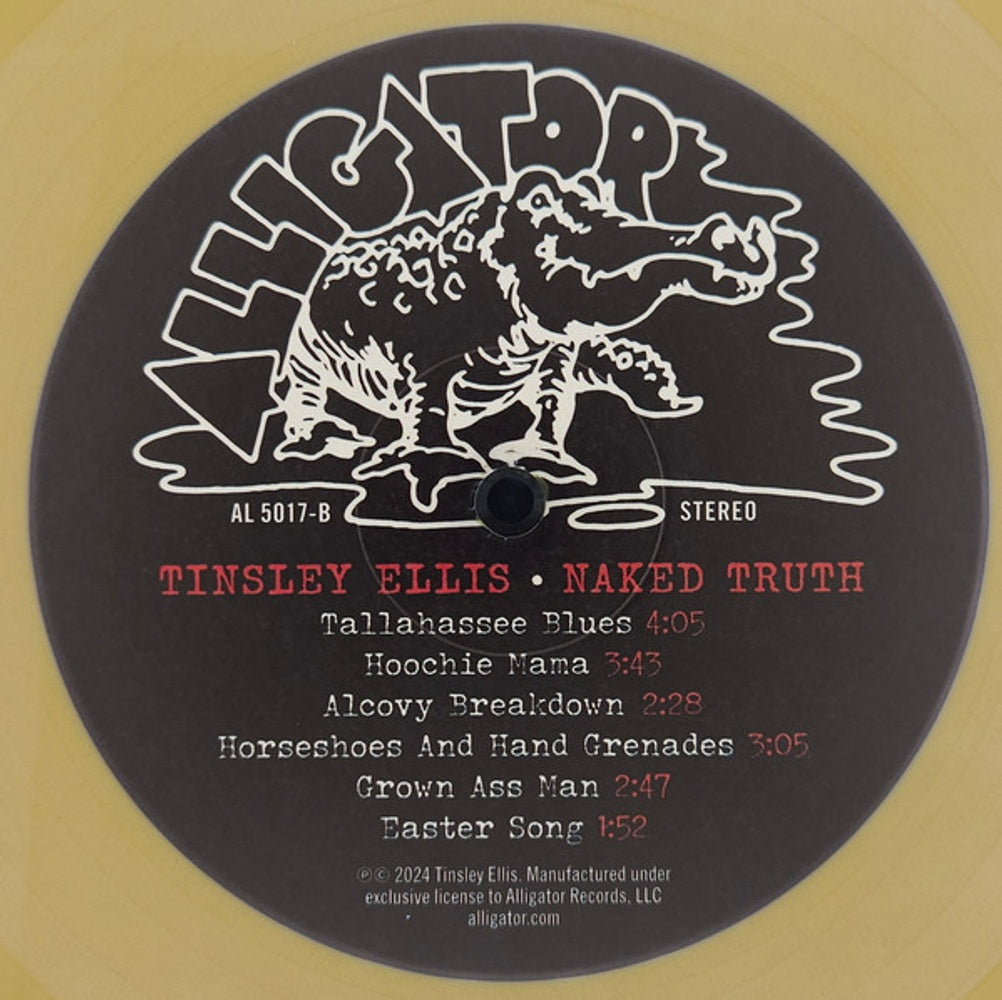 Tinsley Ellis – Naked Truth (Gold LP Vinyl) Vinyl Record