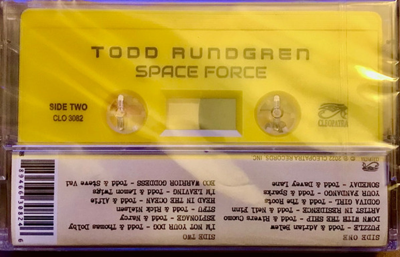 Todd Rundgren – Space Force Music Cassette Tape