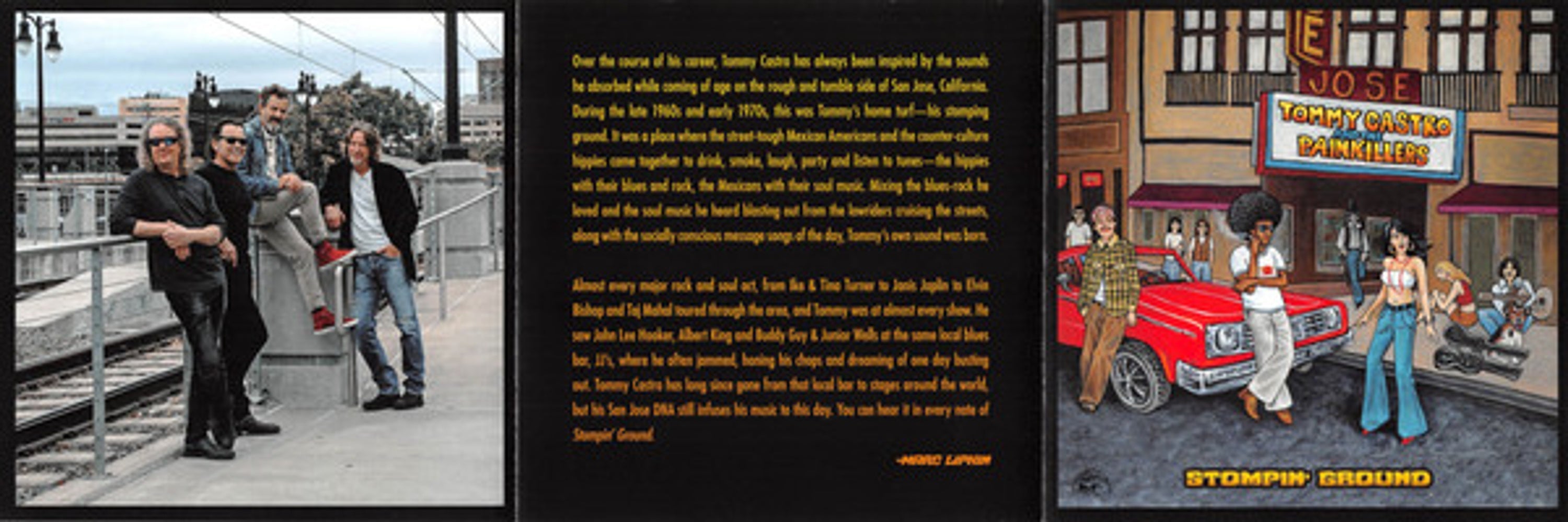 Tommy Castro – Stompin' Ground Music CD