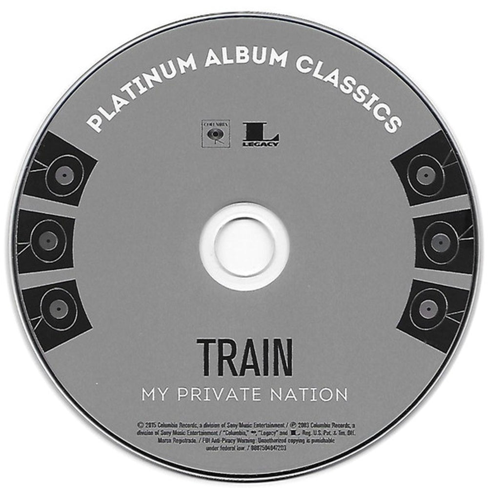 Train – Platinum Album Collection (5-CD) Music CD