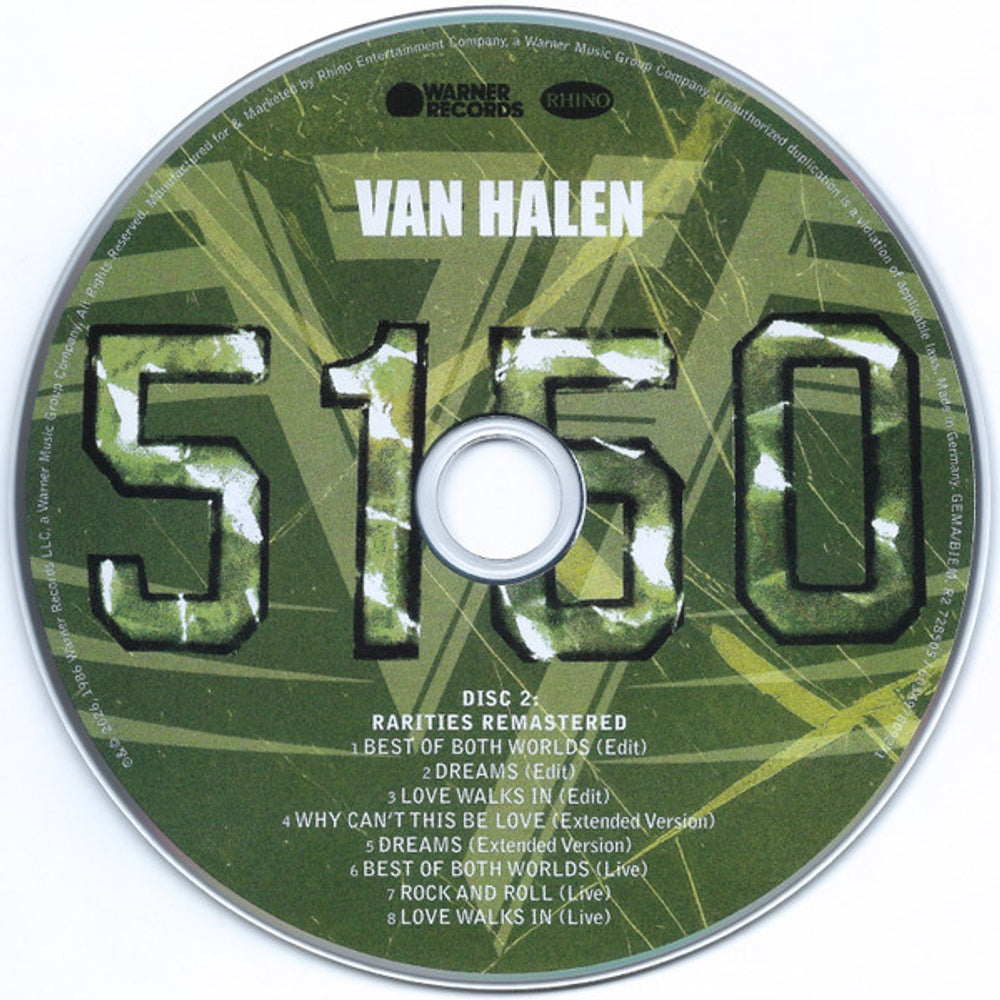 Van Halen – 5150: Expanded Edition (2-CD) Music CD