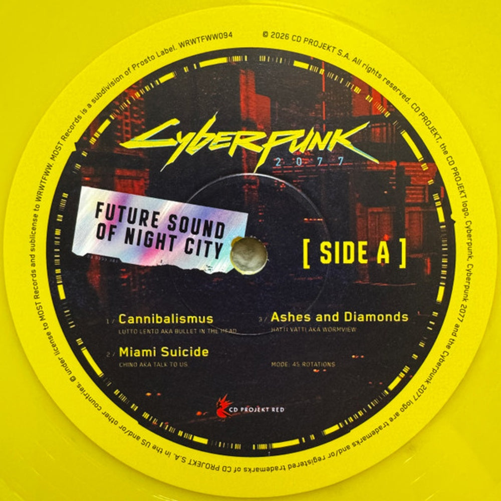 Various Artists – Cyberpunk 2077: Future Sound of Night City (3-LP Vinyl) Vinyl Record