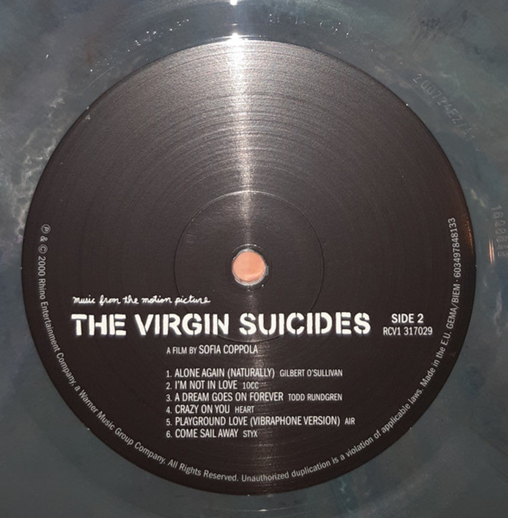 The Virgin Suicides - Original Soundtrack (LP Vinyl) Vinyl Record